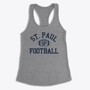 Saint Paul School Classic Football Women's Racerback Tank