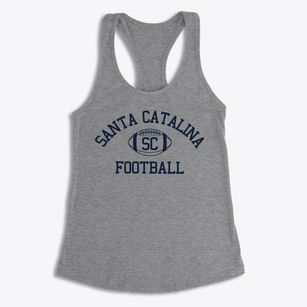 Santa Catalina School Classic Football Women's Racerback Tank