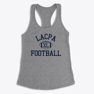 Los Angeles College Prep Academy Classic Football Women's Racerback Tank