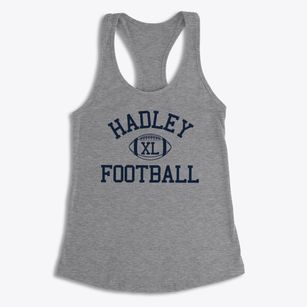 Hadley School Classic Football Women's Racerback Tank