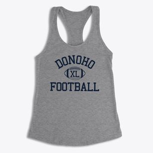 The Donoho School Classic Football Women's Racerback Tank