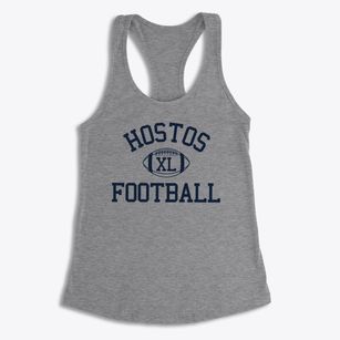 Eugenio Maria De Hostos Charter Classic Football Women's Racerback Tank