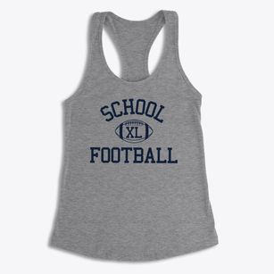School At Bishop Hall Classic Football Women's Racerback Tank