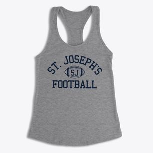 Saint Joseph Catholic School Classic Football Women's Racerback Tank