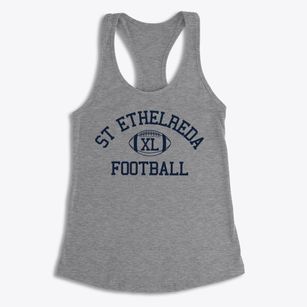 St Ethelreda Parish Classic Football Women's Racerback Tank