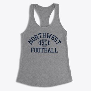 Northwest High School Classic Football Women's Racerback Tank