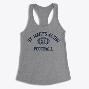 St. Mary's Alton Classic Football Women's Racerback Tank