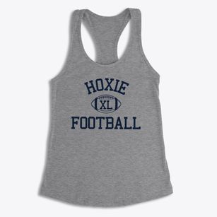 Hoxie High School Classic Football Women's Racerback Tank