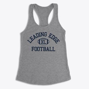 Leading Edge Academy - Gec Classic Football Women's Racerback Tank