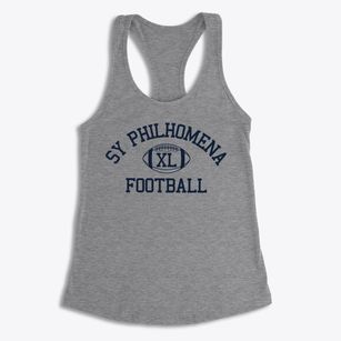 Sy Philhomena Parish Classic Football Women's Racerback Tank