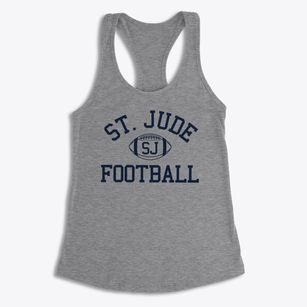 Saint Jude School Classic Football Women's Racerback Tank