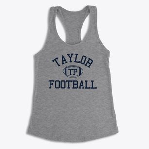 Taylor Prep Classic Football Women's Racerback Tank