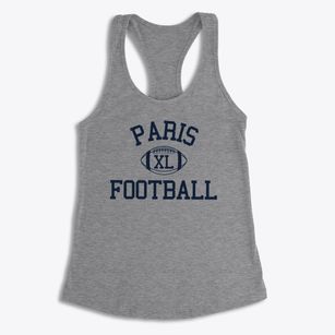 Paris High School Classic Football Women's Racerback Tank