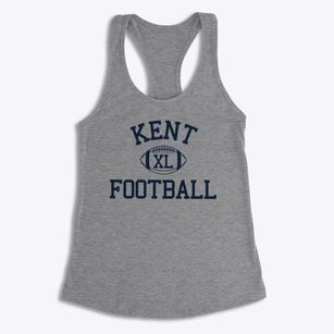 Kent Education Center Classic Football Women's Racerback Tank