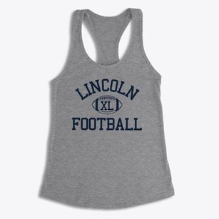 Lincoln Hills Special Education Center Classic Football Women's Racerback Tank