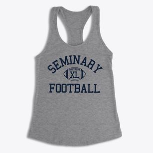 Seminary Attendance Center Classic Football Women's Racerback Tank