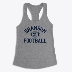 Branson Primary School Classic Football Women's Racerback Tank