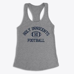 Holy Innocents School Classic Football Women's Racerback Tank