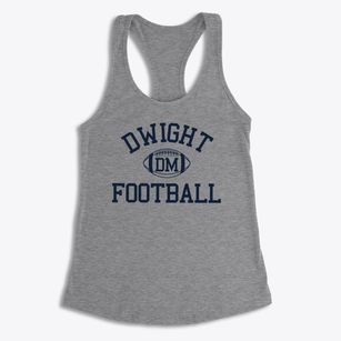 Dwight Mcdaniels Junior School Classic Football Women's Racerback Tank