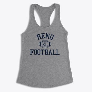 Reno Christian School Classic Football Women's Racerback Tank