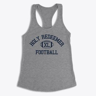 Holy Redeemer Parish Classic Football Women's Racerback Tank