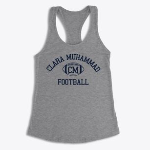 Clara Muhammad School Classic Football Women's Racerback Tank