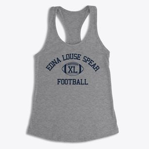 Edna Louse Spear  Schoool Classic Football Women's Racerback Tank