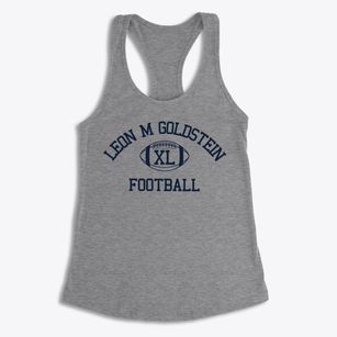 Leon M. Goldstein Classic Football Women's Racerback Tank