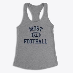 Most Precious Blood School Classic Football Women's Racerback Tank