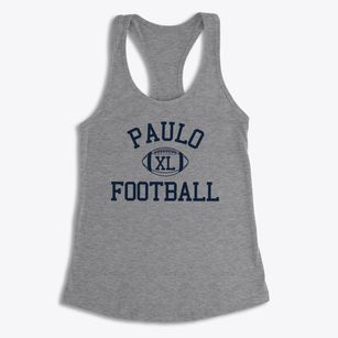 Paulo Intermediate School Classic Football Women's Racerback Tank