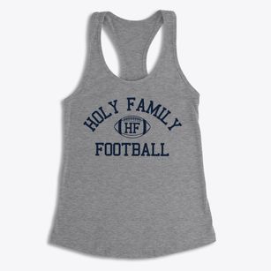 Holy Family School Classic Football Women's Racerback Tank