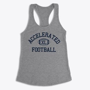 Accelerated Learning Center Classic Football Women's Racerback Tank