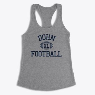 Dohn Community Classic Football Women's Racerback Tank