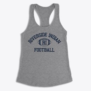 Riverside Indian School Classic Football Women's Racerback Tank