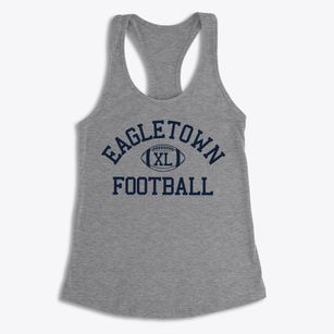 Eagletown Public School Classic Football Women's Racerback Tank