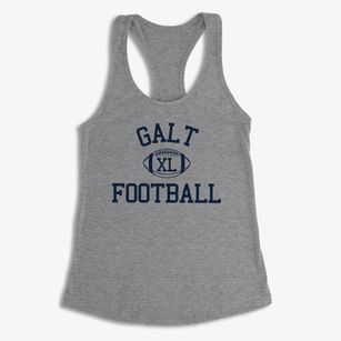 Galt Sda School Classic Football Women's Racerback Tank