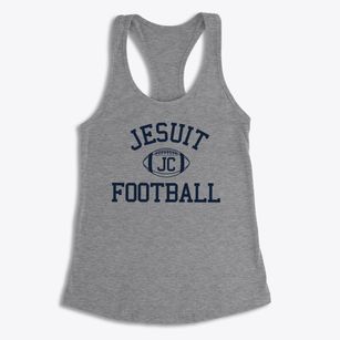 Jesuit High School Classic Football Women's Racerback Tank