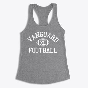 Vanguard Prep Classic Football Women's Racerback Tank