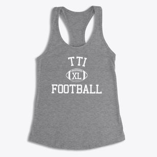 Texas Torah Institute Classic Football Women's Racerback Tank