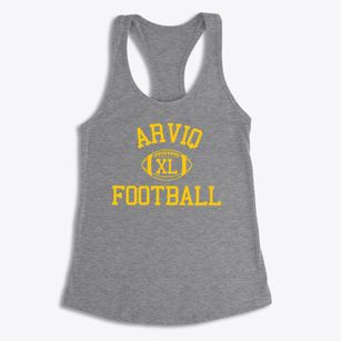 Arviq High School Classic Football Women's Racerback Tank