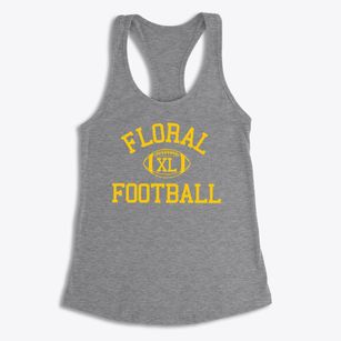 Floral Park Bellerose School Classic Football Women's Racerback Tank