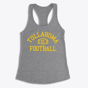 Tullahoma High School Classic Football Women's Racerback Tank