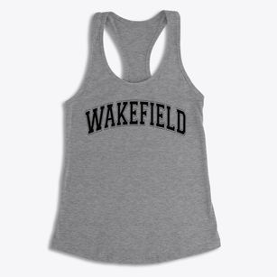 Wakefield Elementary School Varsity Arch Women's Racerback Tank