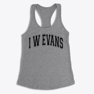 I W Evans Intermediate School Varsity Arch Women's Racerback Tank