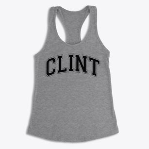 Clint High School Varsity Arch Women's Racerback Tank
