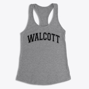Walcott Elementary School Varsity Arch Women's Racerback Tank