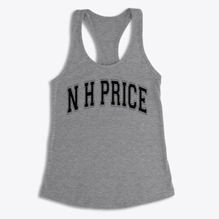 N H Price Elementary School Varsity Arch Women's Racerback Tank