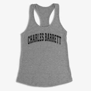 Charles Barrett Elementary School Varsity Arch Women's Racerback Tank