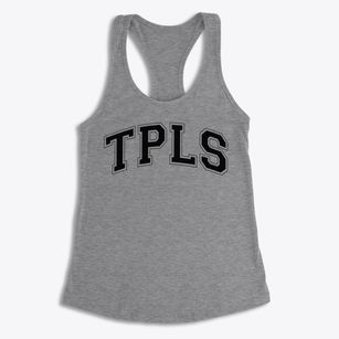 Tpls Christian Homeschool Varsity Arch Women's Racerback Tank