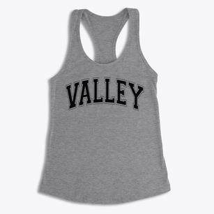 Valley Montessori School Varsity Arch Women's Racerback Tank